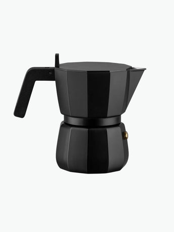 Alessi Espresso Coffee Maker Black Moka