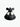 Alessi Kitchen Timer Black