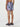 Aspesi Stromboli Printed Nylon Trunks Water Lily Navy