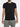 Cotton Jersey Trimmed Crew Neck T-Shirt Black
