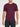 Deconstructed Crew Neck T-Shirt Burgundy