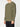 Distressed Crew-Neck Sweatshirt Khaki | D