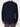 Distressed Crew-Neck Sweatshirt Navy Blue