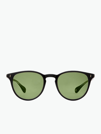 Garrett Leight Manzanita Sun Black Green Sunglasses