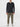Henley Organic Cotton Long Sleeve T-shirt Charcoal Grey | E