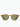 Mr Leight Dorian S Amber Tortoise Antique Gold Semi Flat Boxwood Green Sunglasses