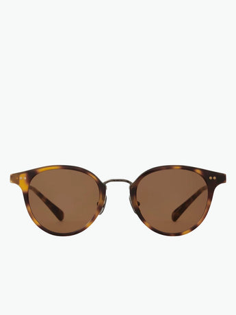 Mr Leight Marmont Combo S Yellowjacket Tortoise Antique Gold Molasses Sunglasses