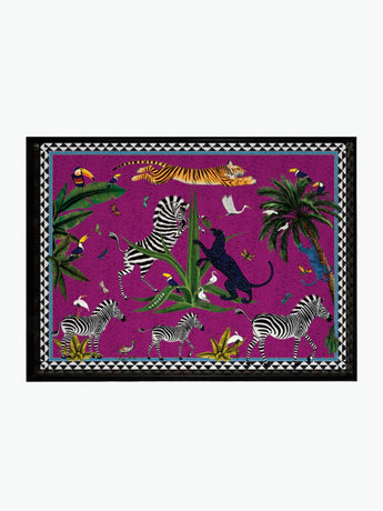 Ortigia Sicilia Tray Flying Tiger Pink Cardinale