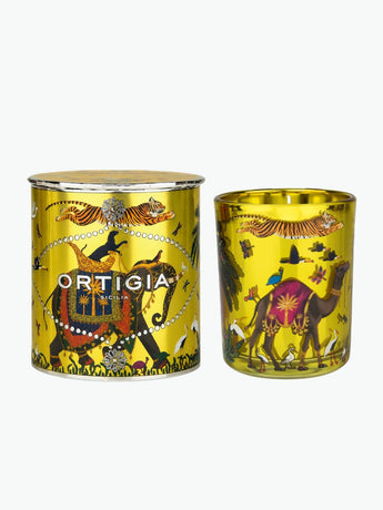 Ortigia Sicilia Zagara Tiger Candle Small