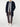Oversized Shawl Collar Wool Blend Cardigan Midnight Blue | E