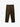 Tan Tapered Cropped Virgin Wool Blend Trousers | A