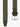 Anderson’s Waxed Leather-Trimmed Woven Belt Khaki