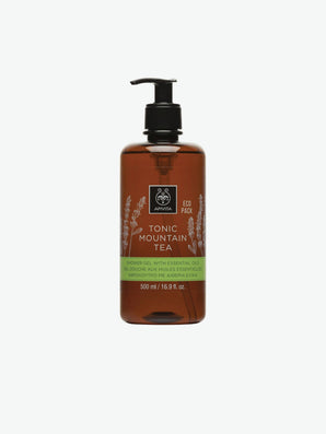 Apivita Tonic Mountain Tea Shower Gel | A