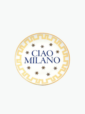 Bitossi Ciao Milano Porcelain Plate