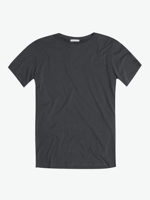 The Project Garments Crew Neck Organic Cotton T-shirt Asphalt