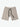 Loopback Cotton Jersey Relaxed Shorts Beige | A