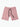 Loopback Cotton Jersey Relaxed Shorts Dusty Pink