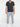Organic Cotton V-neck T-shirt Charcoal Grey