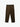 Tan Tapered Cropped Virgin Wool Blend Trousers | A