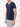 Modal Blend V-neck Pocket T-shirt Navy Blue | C