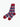 London Sock Co The Spotlight Collection Cranberry Stripe